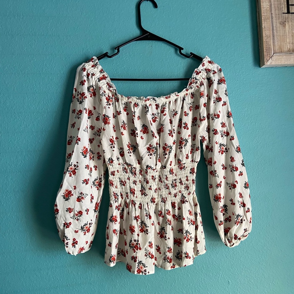 Floral top Roses XS - Picture 3 of 3